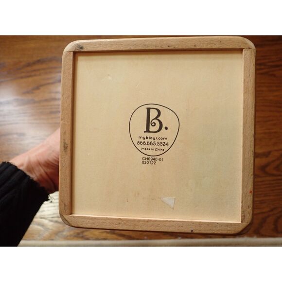 Shape Sorter Wonder Cube Dinosaur B Toy Wooden Vintage Fisher Price Lot Toys - Picture 5 of 11